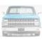 OER 1981-82 Chevrolet, GMC Truck, SUV, Grill Molding, Upper C2453