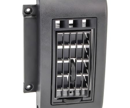 OER 1988-94 Chevy, GMC Pickup, 1992-94 Blazer, Tahoe, Yukon, Suburban, AC & Heater Vent Trim Plate, with Vent, RH Passenger Side, Neutral Color, Paintable, Each 15680711