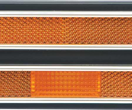 OER 1968-72 Chevrolet/GMC Truck/Blazer/Suburban with Bezel Amber Front Side Marker Lamp 911310