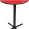 OER 1972-84 Style Red White And Blue Mopar Logo Pub Table With Black Base MD671107