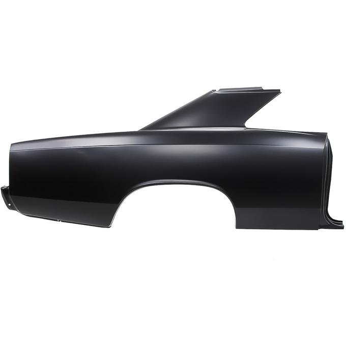 OER 1966-67 Chevelle, Malibu Coupe, Rear Quarter Panel, Complete, RH 7580162