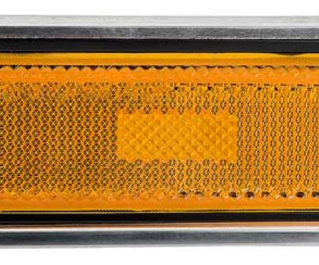 OER 1981-91 Chevrolet/GMC Truck, Front Side Marker Lamp Assembly, With Bright Trim Bezel, RH T70669