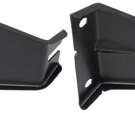 OER 1973-74 Chevy Pickup, Blazer, Suburban, Grill Mounting Bracket Set, Outer, LH & RH Sides, Pair 6271825