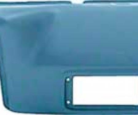 Chevy And GMC Truck Urethane Dash Pad Assembly,  Medium Blue, 1973-1978