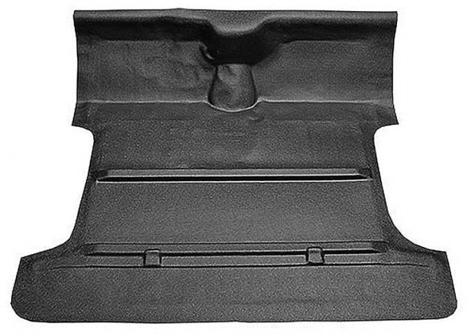 OER 1955-59 Chevrolet/GMC Truck, Full Floor Mat Kit w/o Holes, Flat Floor, Molded Vinyl, Gray T3207425
