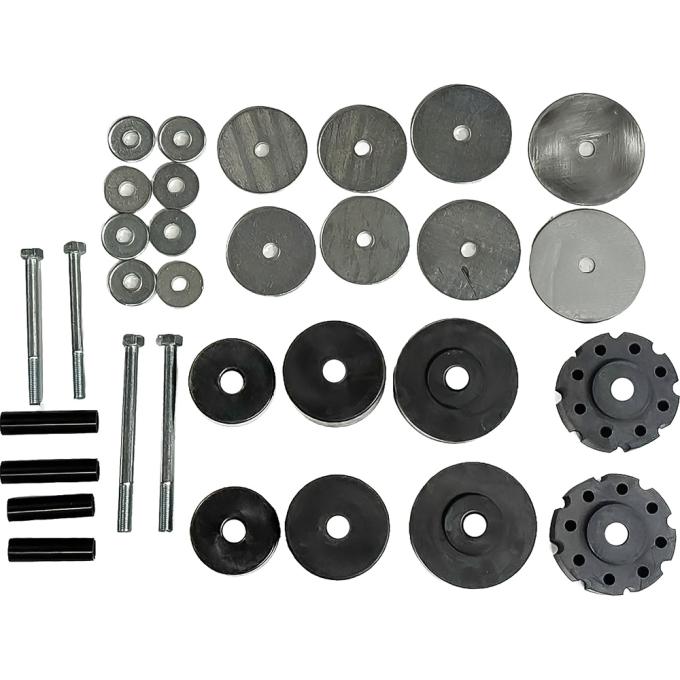 1967-72 Ford F-100, F-250 2wd, Cab to Frame, Mounting Pad, Bushing, and Hardware Kit
