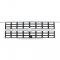 1989-91 Chevy Pickup, Blazer, Suburban, Front Grill, Chrome, Dual Headlamps, with Emblem Pad