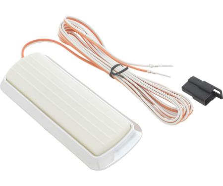 OER 1960-1972 Chevy, GMC Pickup, Blazer, Jimmy, Suburban, Van, Dome Lamp Assembly, with Chrome Base, Wiring 8912749