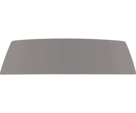 1982-93 S10, S15, Sonoma, Back Window Glass, Stationary, Dark Gray Privacy Tint