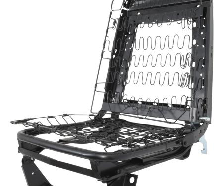 OER 1966-77 Ford Bronco, Bucket Seat Frame Assembly, Seat Back & Bottom, With Track, RH, Passenger Side TR61312A