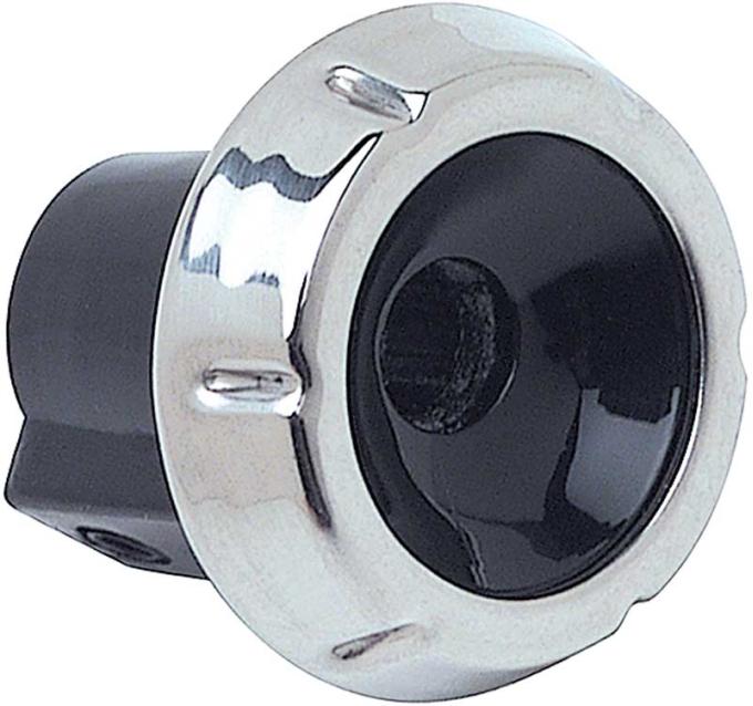 OER 1964-66 Chevrolet Truck, Windshield Wiper Switch Knob, Stainless CX1364