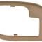 1995-2002 Chevy, GMC Pickup, SUV, Inner Door Handle Bezel, w/o Power Door Locks, Beige, LH Drivers Door