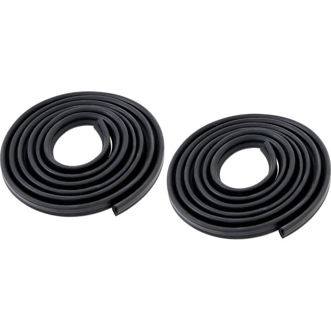 OER 1960-66 Chevy, GMC C/K Pickup, Panel. Suburban, Door Seal Weatherstrip, Glue-On, Pair K8097