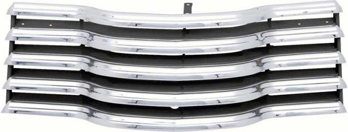 OER 1947-53 Chevrolet Pickup Grill-Chrome with Black Brackets CX1928
