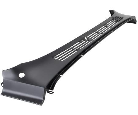 OER 1967-72 Chevy, GMC Pickup, Blazer, Jimmy, Suburban, Upper Cowl Panel, Outer Cover, with Antenna Provision, EDP Coated C2497