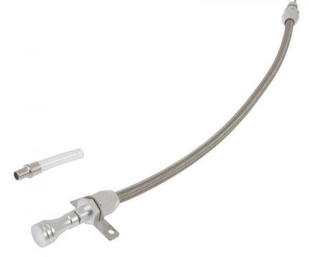 OER 1960-78 Mopar Firewall Mount Flexible Stainless Steel Transmission Dipstick For 904 153669