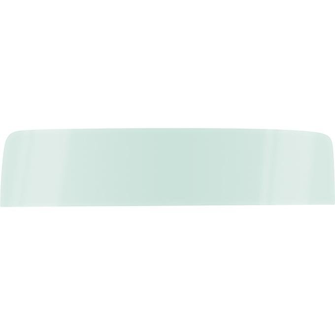 OER 1967-72 Chevrolet, GMC Pickup, Back Window Glass, Flush Mount, Glue-In, No Molding Needed, Light Green Tint FM1092T