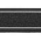 1973-80 Chevy, GMC C10, Blazer, Jimmy, Suburban, Dash Trim Plate Molding, with AC, Black with Silver Accent