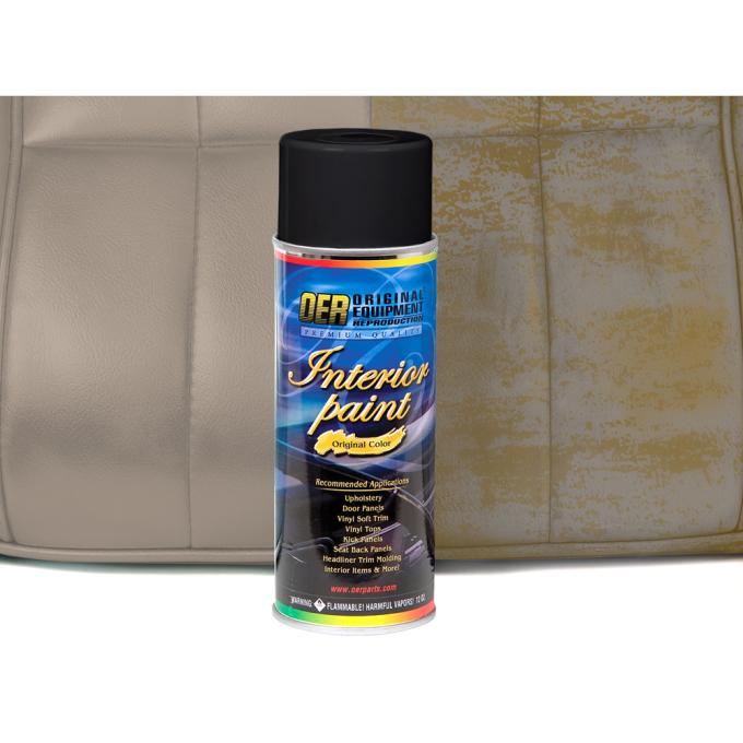 OER 1964-68 Ford, Mercury, Interior Paint, 5767 Off White, 16 Oz. Aerosol Can (Net Wt. 12 Oz.) PP947
