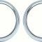 OER 1947-55 Chevy,GMC Pickup, 1949-52 Bel Air, Headlight Bezels, with Hardware, Pair CX1224