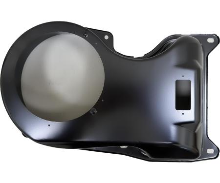 OER 1973-86 Chevy, GMC C/K, 1987-90 R/V Truck, SUV, Heater Blower Cover, AC Delete, Stamped Steel 155020