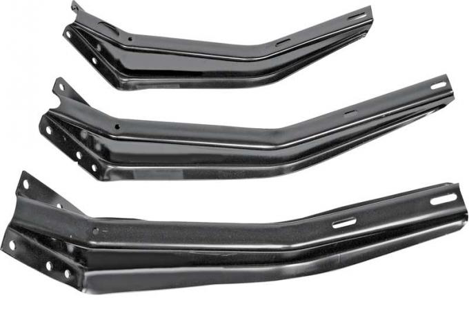 OER 1947-55 Chevy, GMC Pickup Truck, Running Board Bracket Set, 3 Piece Set, LH Drivers Side 14831