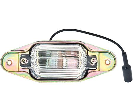 1967-91 Chevy, GMC Truck, Blazer, Jimmy, Suburban, Rear License Plate Lamp Assembly, with Socket 917069