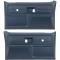 1977-80 Chevy, GMC Truck, Blazer, Jimmy, Suburban, Front Door Panels, Custom Deluxe, Scottsdale Style, Blue