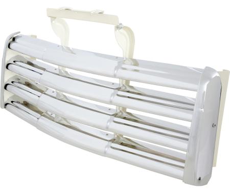 OER 1947-55 GMC Pickup, Suburban, Front Grill Assembly, Chrome/Ivory T70715