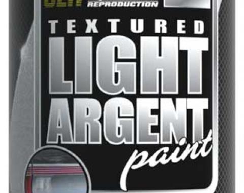 OER 1960-76 Dodge, Plymouth, Mopar Textured Light Argent Silver Paint, 16 Oz. Aerosol Can, Net Wt. 12 Oz K89182