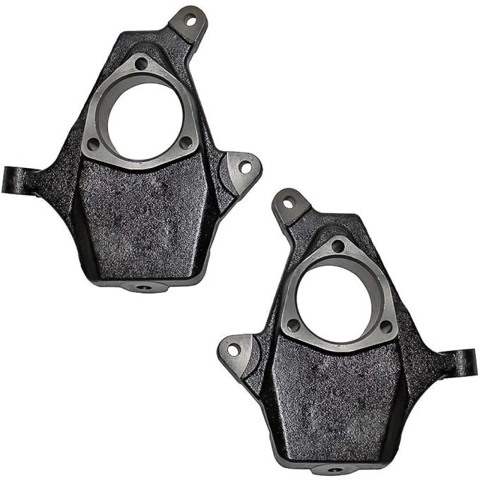 OER 2007-15 Chevrolet, GMC C1500 Silverado, Sierra, Escalade, Tahoe, Yukon, Steering Knuckle Set, 2" Drop, for 2WD, Pair 154940