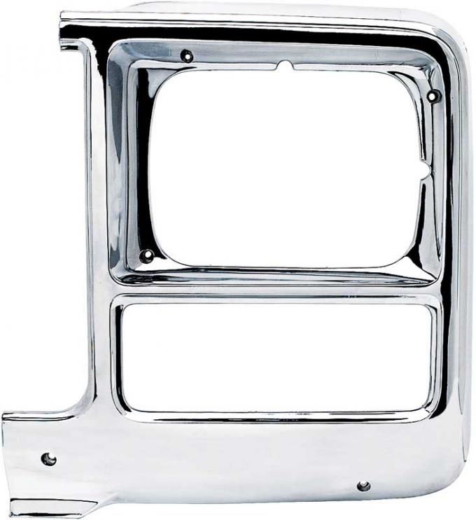 OER 1979-80 Chevrolet / GMC Truck Rectangular Headlamp Bezel - LH T70067