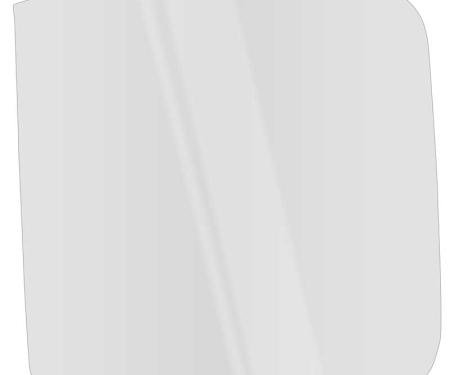 1987-96 Ford F150, F250, F350, Bronco, Door Window Glass, Clear, LH Driver Side