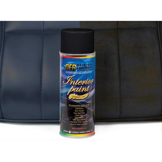 1965-69 Ford/Mercury Interior Paint, Dark Blue Metallic, 16 Oz. Aerosol Can (Net Wt. 12 Oz.)