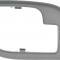 1995-2002 Chevy, GMC Pickup, SUV, Inner Door Handle Bezel, w/o Power Door Locks, Gray, LH Drivers Door
