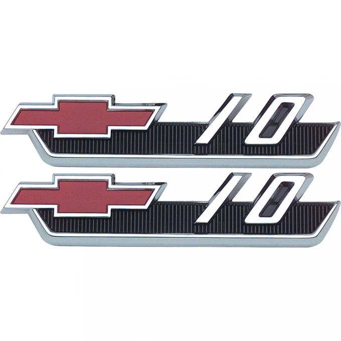 OER 1962 Chevrolet Truck, Series "10" Front Fender Emblem, Pair 3796920