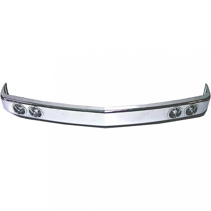 OER 1988-98 Chevy Truck, Front Bumper, With Driving & Fog Lamps, Without Insert, Chrome T71086C