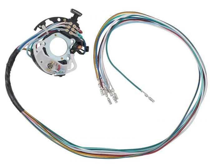 OER 1973-77 Ford Truck, Turn Signal Switch, Without Tilt Wheel, Manual Transmission, 7 Terminal Switch 13341U
