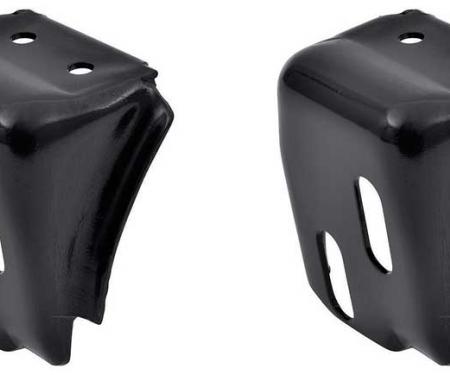OER 1962-66 Chevy, GMC Truck, Hood Rear Bump Stop Brackets, Pair 153700