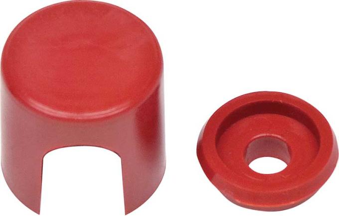 OER 1964-75 Buick, Chevy, Olds, Pontiac, Alternator Cap and Retainer Set, Red 14717