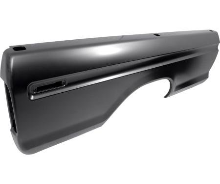 OER 1973-79 Ford, Bed Side Panel, with Wheelhouse,Tail Panel, 8' Long Bed, RH Side TR27840L