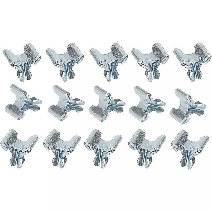 OER 1958-1966 GM Vehicles, Pinch Clip, Various GM Applications, Set of 15 14037K15
