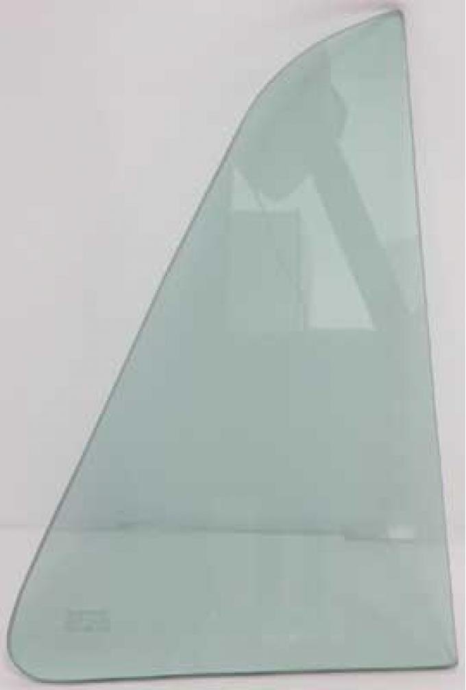 1951-54 Chevrolet, GMC Pickup Truck, Door Vent Window Glass, Green Tinted, RH or LH, Each
