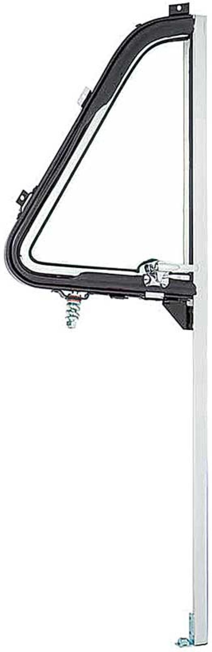 OER 1951-1955 Chevrolet, GMC Truck, Vent Window Assembly, with Chrome Division Bar, Clear Glass, RH 14850