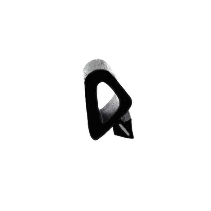 Metro Moulded Parts 1967-1970 GMC / Chevrolet Hood to Fender Bumper. Top Opening 5/8" Wide. Each HF 32-A
