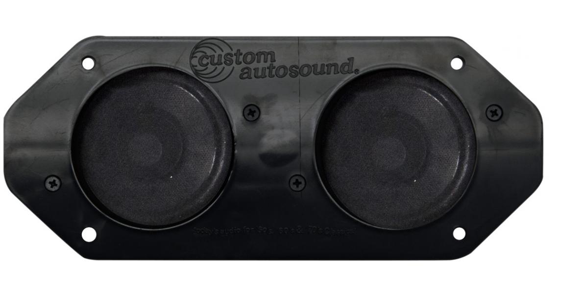 Custom Autosound 19731988 Chevrolet Truck/Blazer Dual Speakers