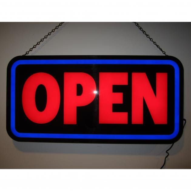 Neonetics Led Motion Signs, Open Bold Rectangle Led Sign | Classic Truck