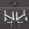 AMD Tailgate Component Kit, 9 pcs, 76-80 Chevy GMC CK Fleetside Truck 927-4076-S