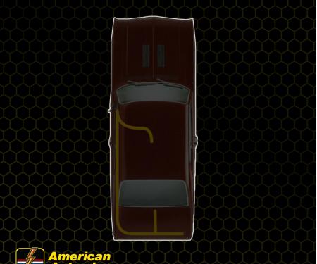 American Autowire 1956 Chevrolet Truck Rear Body Light Harness 34350