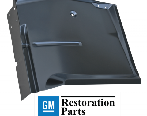 Key Parts '67-'72 Restoration Quality Floor Pan, LH 0849-281